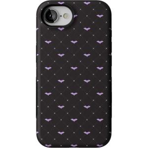 Casely iPhone 16e Case | Such a Battie | Purple Bats | Bold Protective Design | MagSafe Compatible Design