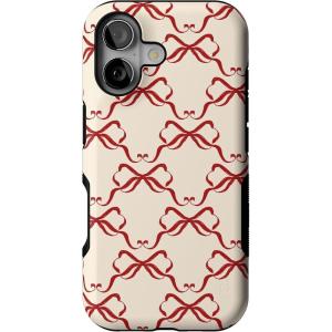 Casely iPhone 17 Case | All Wrapped Up | Vintage Bows | Bold Protective Design | MagSafe Compatible Design