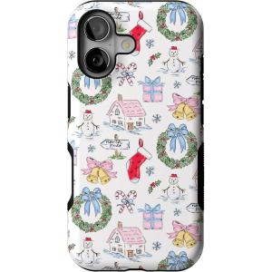 Casely iPhone 17 Case | Christmas Morning | Vintage Cartoon | Bold Protective Design | MagSafe Compatible Design