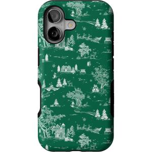 Casely iPhone 17 Case | Home for The Holidays | Mountain Town | Bold Protective Design | MagSafe Compatible Design