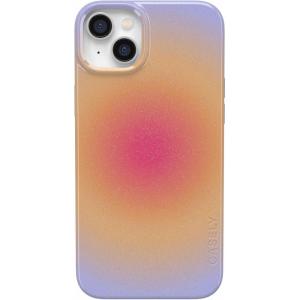 Casely iPhone 17 Case | Inner Glow | Green Aura | Compatible with MagSafe | Classic Ultra Slim Design(Sunset Halo | Rainbow Aura)