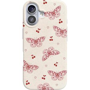 Casely iPhone 17 Case | Royal Flush | French Deck | Compatible with MagSafe | Classic Ultra Slim Design(Heart Flutters | Butterfly)