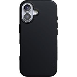Casely iPhone 17 Case | Spot On | Dotted Animal Print | Bold Protective Design | Compatible with MagSafe(Black on Black)