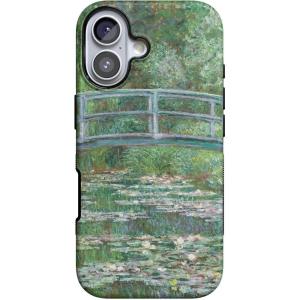 Casely iPhone 17 Case | Spot On | Dotted Animal Print | Bold Protective Design | Compatible with MagSafe(Monet’s Bridge | The Met Museum)