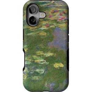 Casely iPhone 17 Case | Spot On | Dotted Animal Print | Bold Protective Design | Compatible with MagSafe(Monet’s Water Lilies | The Met Museum)