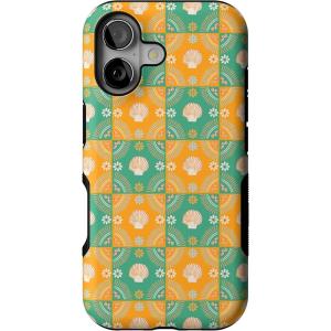 Casely iPhone 17 Case | Spot On | Dotted Animal Print | Bold Protective Design | Compatible with MagSafe(Sea La Vie | Dippin’ Daisy’s Tropical Vacation)