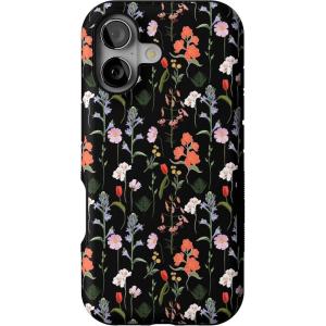 Casely iPhone 17 Case | Spot On | Dotted Animal Print | Bold Protective Design | Compatible with MagSafe(Secret Garden | Mixed Floral)