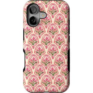 Casely iPhone 17 Case | Spot On | Dotted Animal Print | Bold Protective Design | Compatible with MagSafe(Tulip Tapestry | Jenna Palek x Casely)