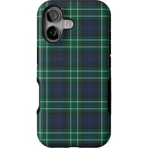 Casely iPhone 17 Case | Spruce | Kitty and Vibe Holiday | Bold Protective Design | MagSafe Compatible Design