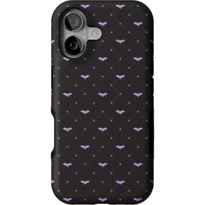 Casely iPhone 17 Case | Such a Battie | Purple Bats | Bold Protective Design | MagSafe Compatible Design