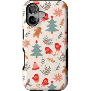 Casely iPhone 17 Case | Sugar and Spice | Holiday Cookie | Bold Protective Design | MagSafe Compatible Design