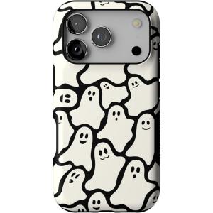Casely iPhone 17 Pro Case | All Decked Out | Festive Ornaments | Bold Protective Design | Compatible with MagSafe(Don’t Ghost Me | Halloween)