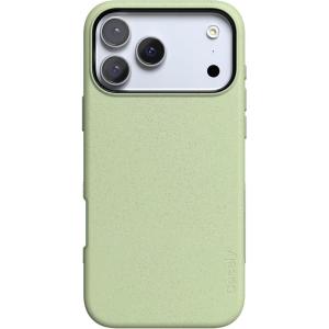 Casely iPhone 17 Pro Case | All Decked Out | Festive Ornaments | Bold Protective Design | Compatible with MagSafe(Kiwi Kiss | Matcha Green Shimmer)