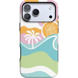 Casely iPhone 17 Pro Case | All Decked Out | Festive Ornaments | Bold Protective Design | Compatible with MagSafe(Pura Vida | Tropical Dreams)