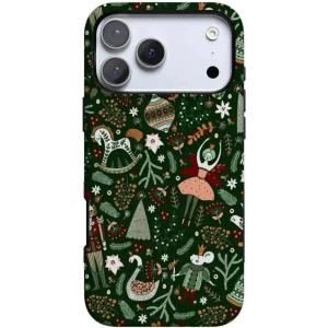 Casely iPhone 17 Pro Case | All Decked Out | Festive Ornaments | Bold Protective Design | Compatible with MagSafe(Sugar Plum Fairy | Winter Wonderland)