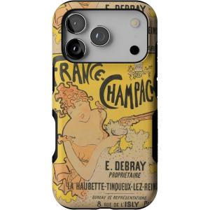 Casely iPhone 17 Pro Case | All Decked Out | Festive Ornaments | Bold Protective Design | Compatible with MagSafe(Van Gogh | French Bubbly)