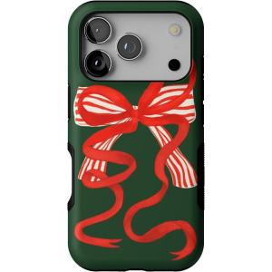Casely iPhone 17 Pro Case | Santa’s Favorite | Holiday Bow | Bold Protective Design | MagSafe Compatible Design