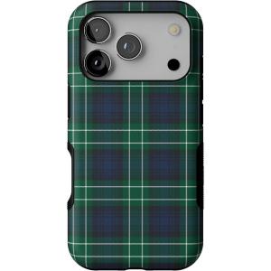 Casely iPhone 17 Pro Case | Spruce | Kitty and Vibe Holiday | Bold Protective Design | MagSafe Compatible Design