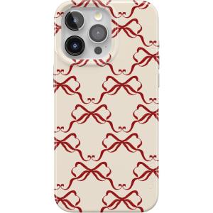 Casely iPhone 17 Pro Case | Sugar Plum Fairy | Winter Wonderland | Compatible with MagSafe | Classic Ultra Slim Design(All Wrapped Up | Vintage Bows)