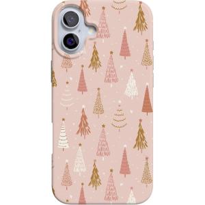 Casely iPhone 17 Pro Case | Sugar Plum Fairy | Winter Wonderland | Compatible with MagSafe | Classic Ultra Slim Design(Bubblegum Forest | Christmas Tree)