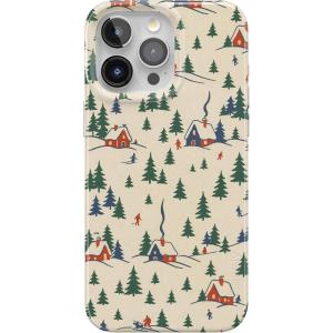 Casely iPhone 17 Pro Case | Sugar Plum Fairy | Winter Wonderland | Compatible with MagSafe | Classic Ultra Slim Design(Chalet All Day | Winter Village)