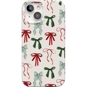 Casely iPhone 17 Pro Case | Sugar Plum Fairy | Winter Wonderland | Compatible with MagSafe | Classic Ultra Slim Design(Festive Girlie | Holiday Bows)