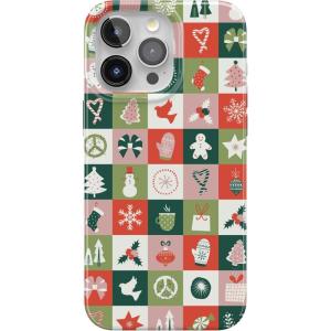 Casely iPhone 17 Pro Case | Sugar Plum Fairy | Winter Wonderland | Compatible with MagSafe | Classic Ultra Slim Design(Holiday Square | Countdown to Christmas)