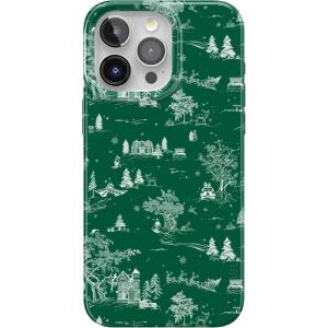 Casely iPhone 17 Pro Case | Sugar Plum Fairy | Winter Wonderland | Compatible with MagSafe | Classic Ultra Slim Design(Home for the Holidays | Mountain Town)