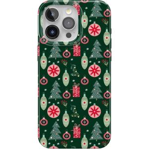 Casely iPhone 17 Pro Case | Sugar Plum Fairy | Winter Wonderland | Compatible with MagSafe | Classic Ultra Slim Design(Tinsel Town | Christmas Ornament)