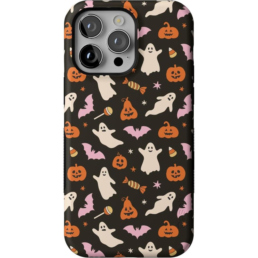 imageCasely iPhone 14 Pro Max Case  Trick or Treat  Sweet Halloween  Bold Protective Design  MagSafe Compatible Design