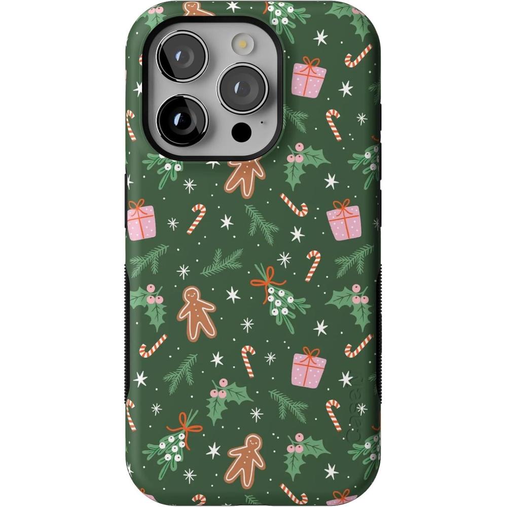 imageCasely iPhone 15 Pro Case  Everything Nice  Gingerbread  Bold Protective Design  MagSafe Compatible Design
