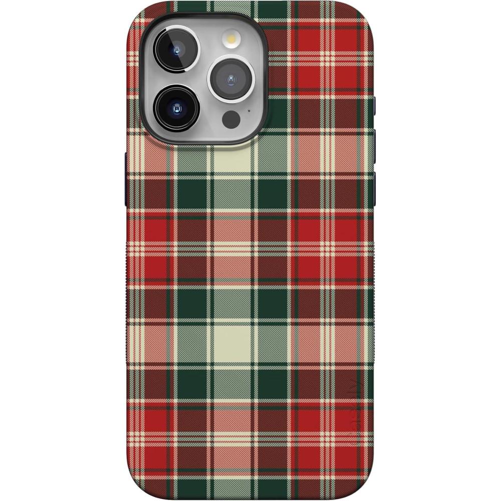 imageCasely iPhone 15 Pro Case  Plaid amp Proper  Signature Plaid  Bold Protective Design  MagSafe Compatible Design