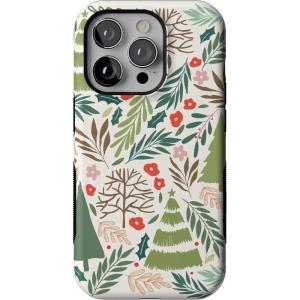 Casely iPhone 14 Pro Case | Under The Mistletoe | Holiday | Bold Protective Design | MagSafe Compatible Design