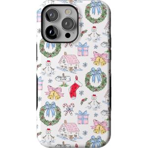 Casely iPhone 14 Pro Max Case | Christmas Morning | Vintage Cartoon | Bold Protective Design | MagSafe Compatible Design