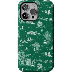 Casely iPhone 14 Pro Max Case | Home for The Holidays | Mountain Town | Bold Protective Design | MagSafe Compatible Design