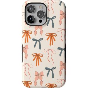 Casely iPhone 15 Pro Case | Gourdy Girlie | Harvest Bows | Bold Protective Design | MagSafe Compatible Design