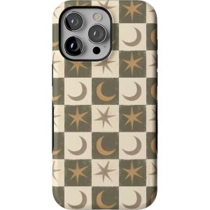 Casely iPhone 15 Pro Case | Mystic Moonstar | Green Celestial | Bold Protective Design | MagSafe Compatible Design