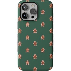 Casely iPhone 15 Pro Case | You Can’t Catch Me | Gingerbread Man | Bold Protective Design | MagSafe Compatible Design