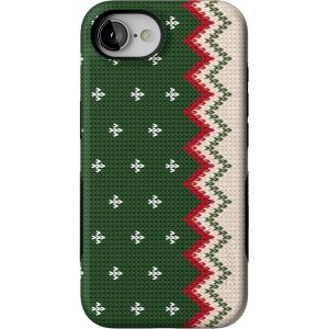 Casely iPhone 16e Case | Grandpa’s Sweater | Holiday Knit | Bold Protective Design | MagSafe Compatible Design