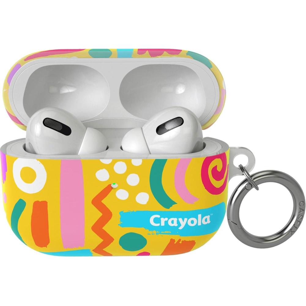imageCasely AirPods Pro 1 Case Light PinkCrayola Make Your Mark Crayola Marker