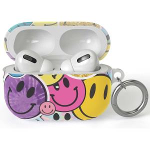 Casely AirPods Pro 1 Case | Light Pink(All Smiles | Smiley Face Sticker)
