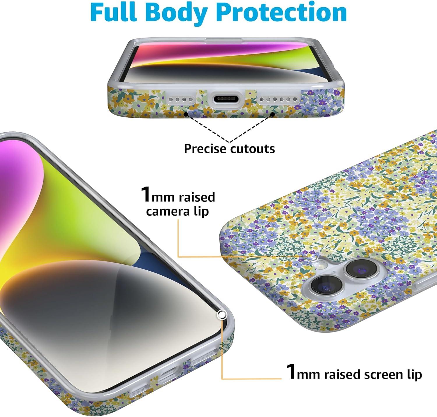 imageCasely iPhone 16 Case  Nantucket Cottage  Blue Hydrangea  Compatible with MagSafe  Classic Ultra Slim DesignDream Garden  Cottagecore