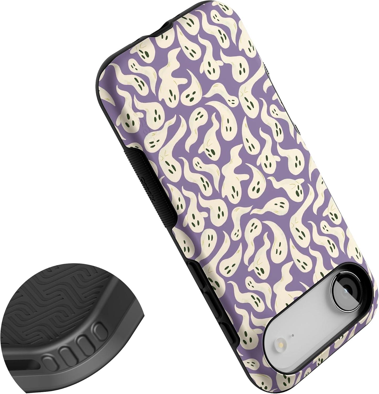imageCasely iPhone 17 Air Case All Bood Up Purple Ghost Bold Protective Design MagSafe Compatible Design