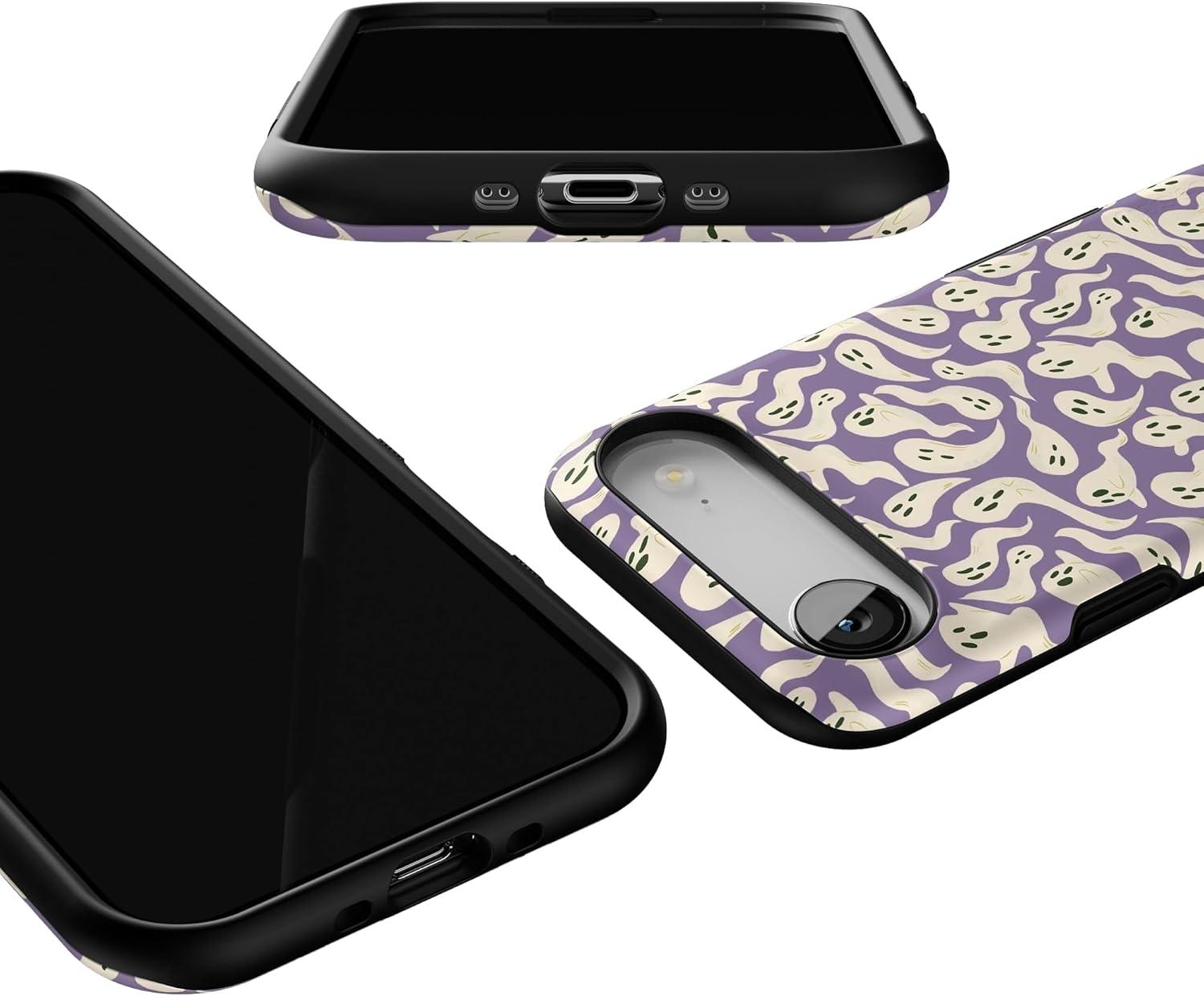 imageCasely iPhone 17 Air Case All Bood Up Purple Ghost Bold Protective Design MagSafe Compatible Design