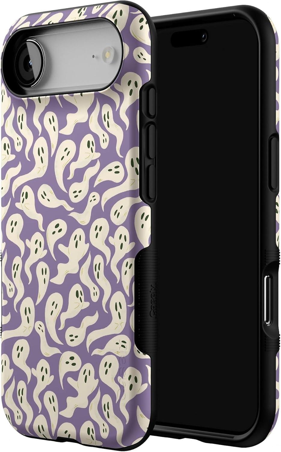 imageCasely iPhone 17 Air Case All Bood Up Purple Ghost Bold Protective Design MagSafe Compatible Design