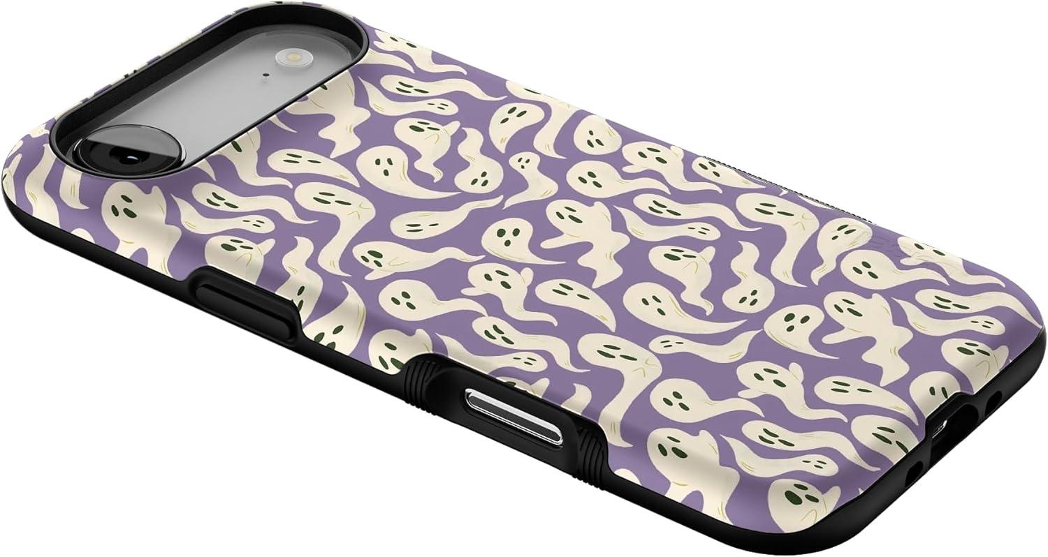 imageCasely iPhone 17 Air Case All Bood Up Purple Ghost Bold Protective Design MagSafe Compatible Design