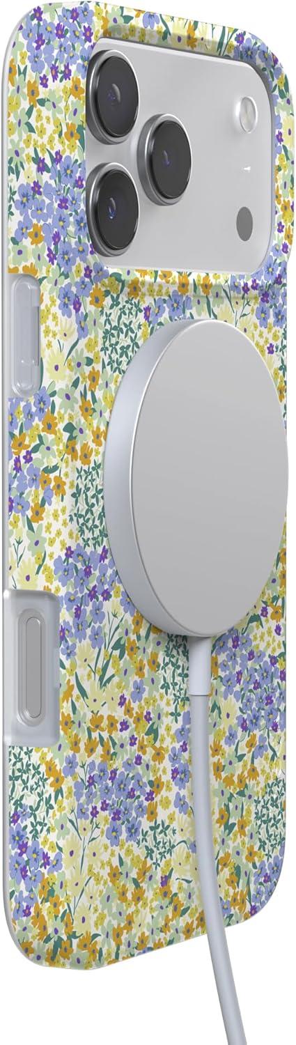 imageCasely iPhone 17 Pro Max Case  Fallen Gold  Antique Floral  Compatible with MagSafe  Classic Ultra Thin DesignDream Garden  Cottagecore