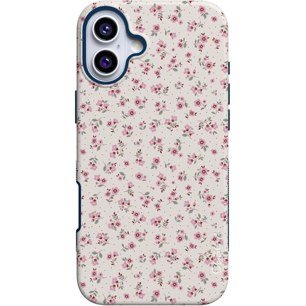 imageCasely iPhone 16 Case  All Smiles  Smiley Face Sticker  Bold Protective Design  MagSafe Compatible DesignCottage Charm  Cottagecore