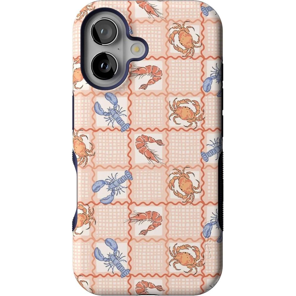 imageCasely iPhone 16 Case  All Smiles  Smiley Face Sticker  Bold Protective Design  MagSafe Compatible DesignOn the Cape  Coastal Summer