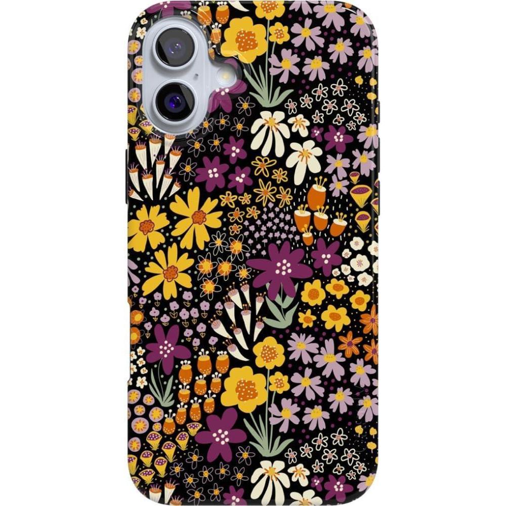 imageCasely iPhone 16 Case  Nantucket Cottage  Blue Hydrangea  Compatible with MagSafe  Classic Ultra Slim DesignFalling for You  Plum Floral